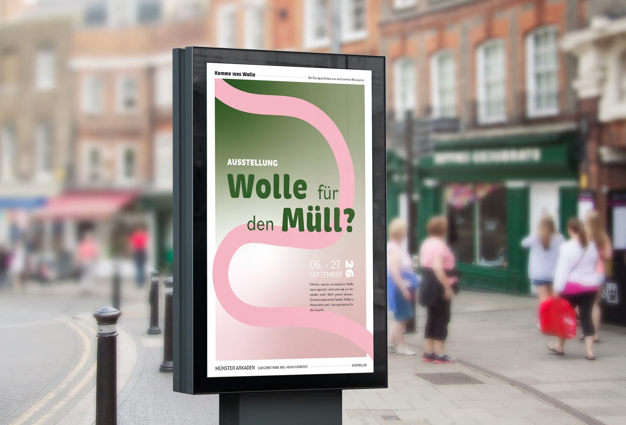 Komme was Wolle