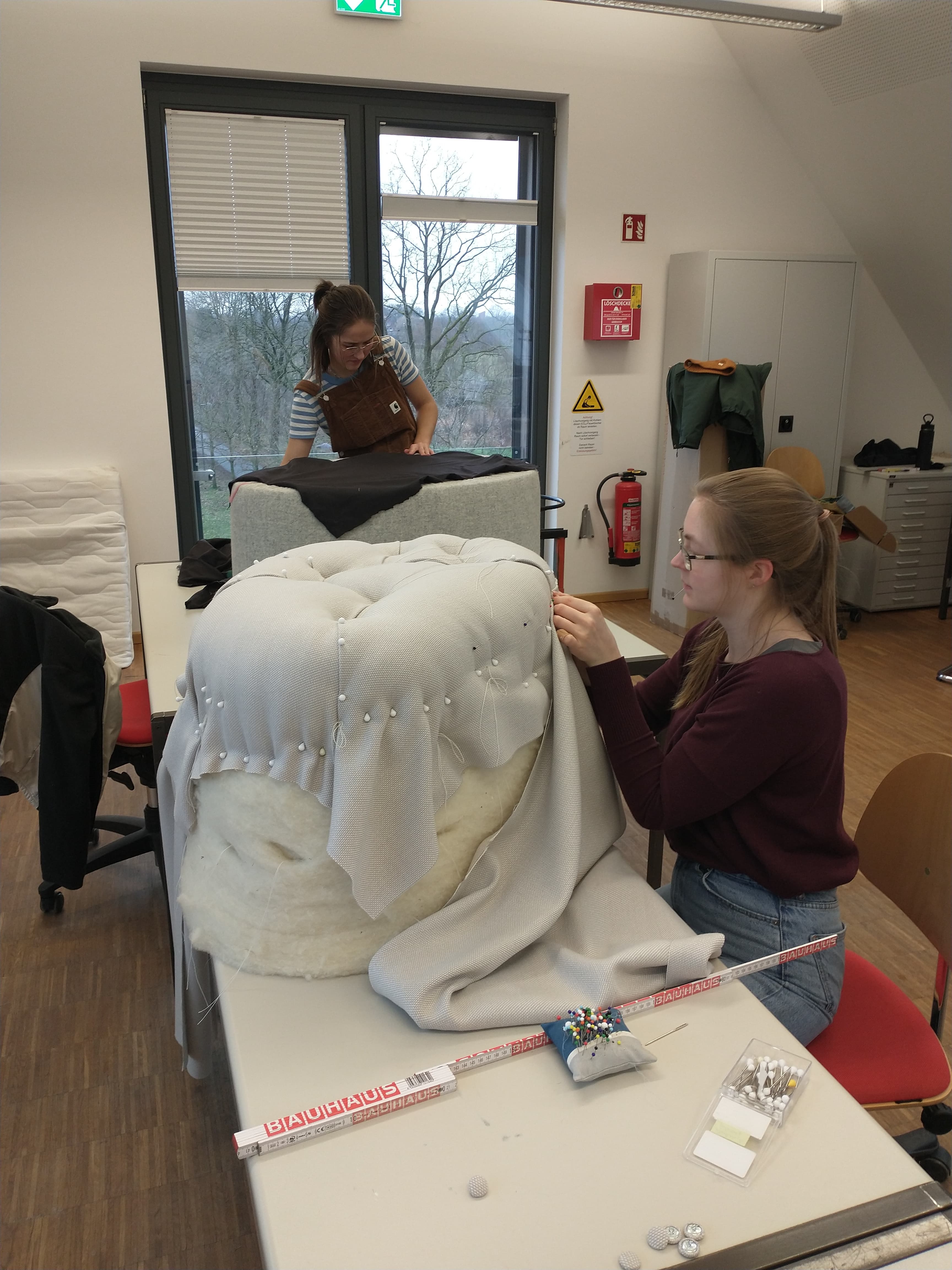 Ida Westrick bei der Arbeit