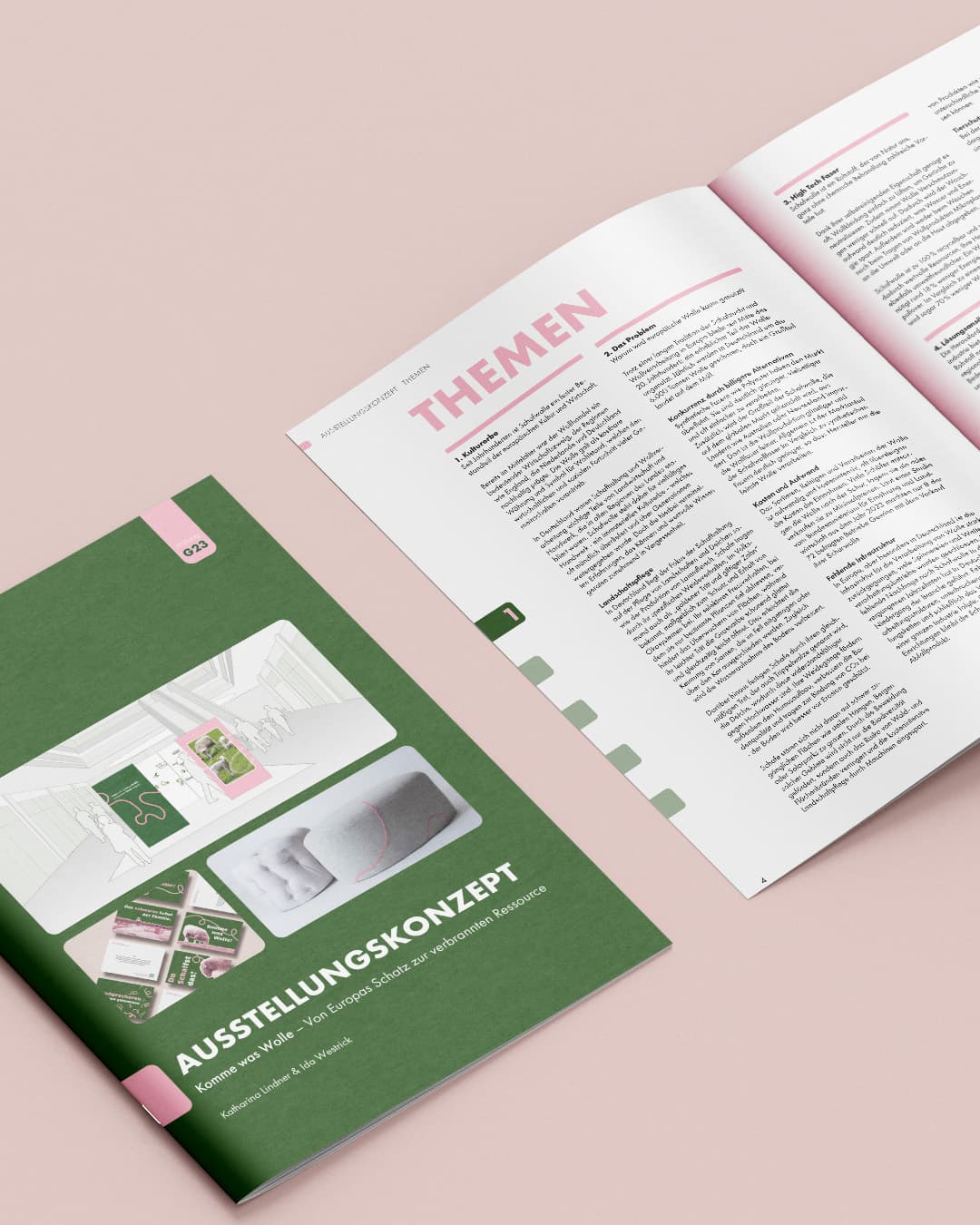 Komme was Wolle - Broschure